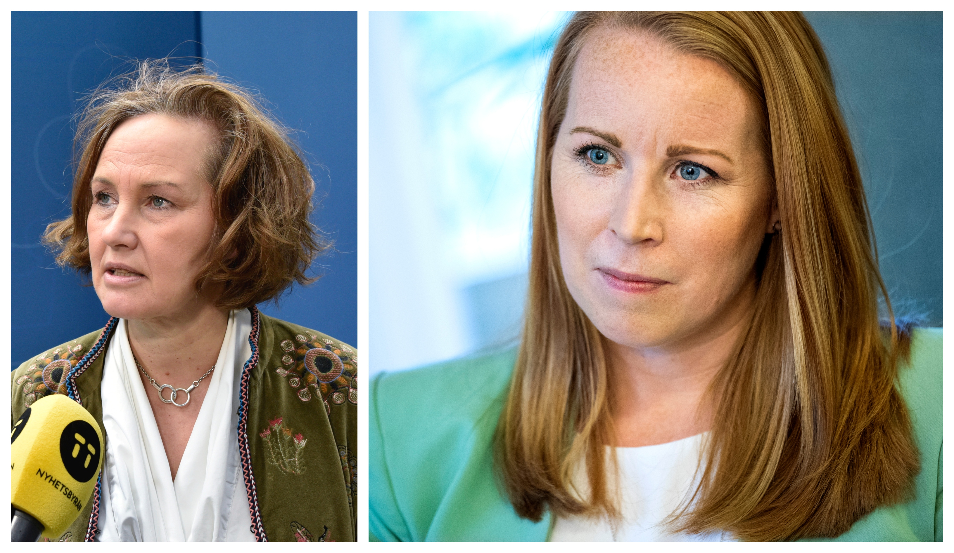 Liberalernas partisekreterare Juno Blom riktar skarp kritik mot Annie Lööf.